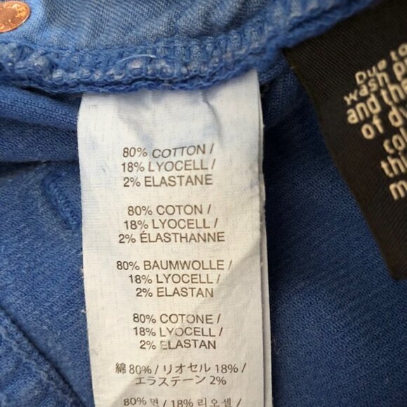 J. Crew Womens Toothpick Blue Cords Size 26 - Picture 8 of 8